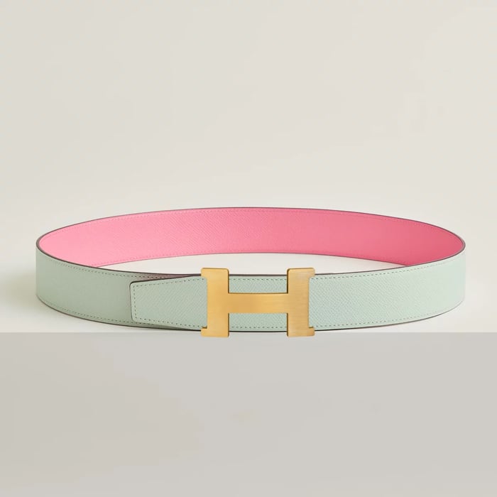 Constance Belt Buckle & Reversible Leather Strap 38 MM