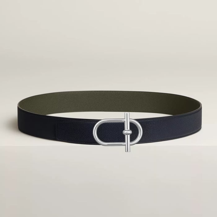 Ithaque Belt Buckle & Reversible Leather Strap 38 MM