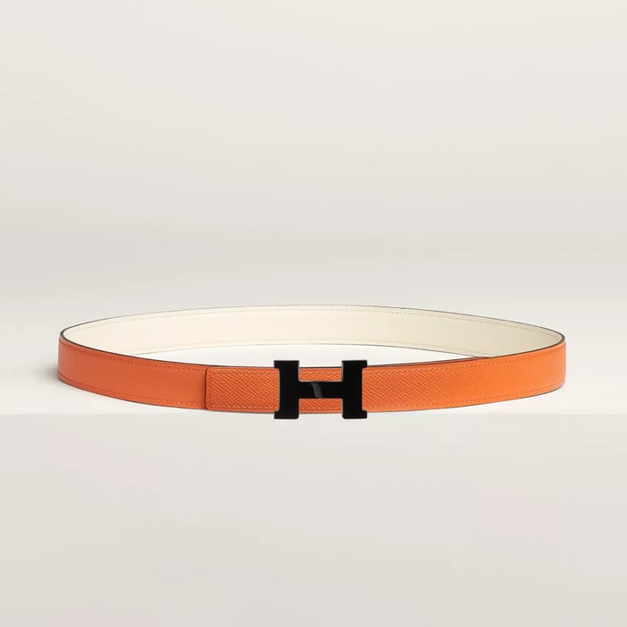 Mini Constance So Black Belt Buckle & Reversible Leather Strap 24 MM
