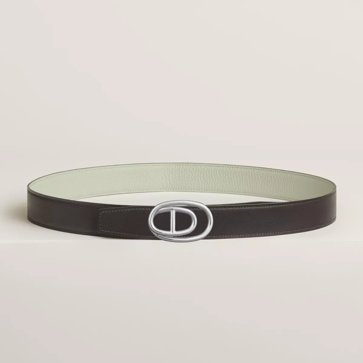 Boucle de ceinture Odyssée & Cuir de ceinture réversible 32 mm