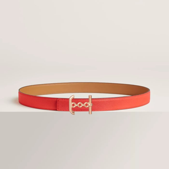 Ancre Marin Belt Buckle & Reversible Leather Strap 24 MM