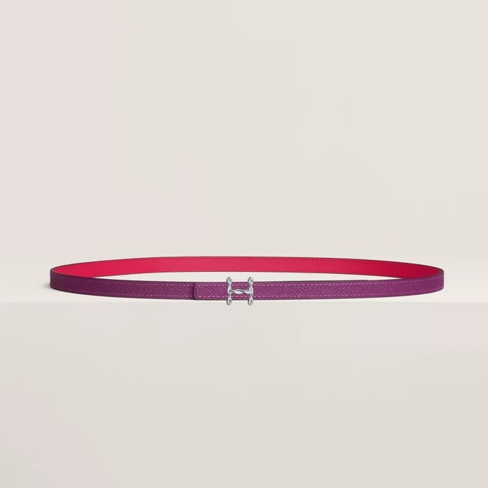 H Torsade Belt Buckle & Reversible Leather Strap 13 MM