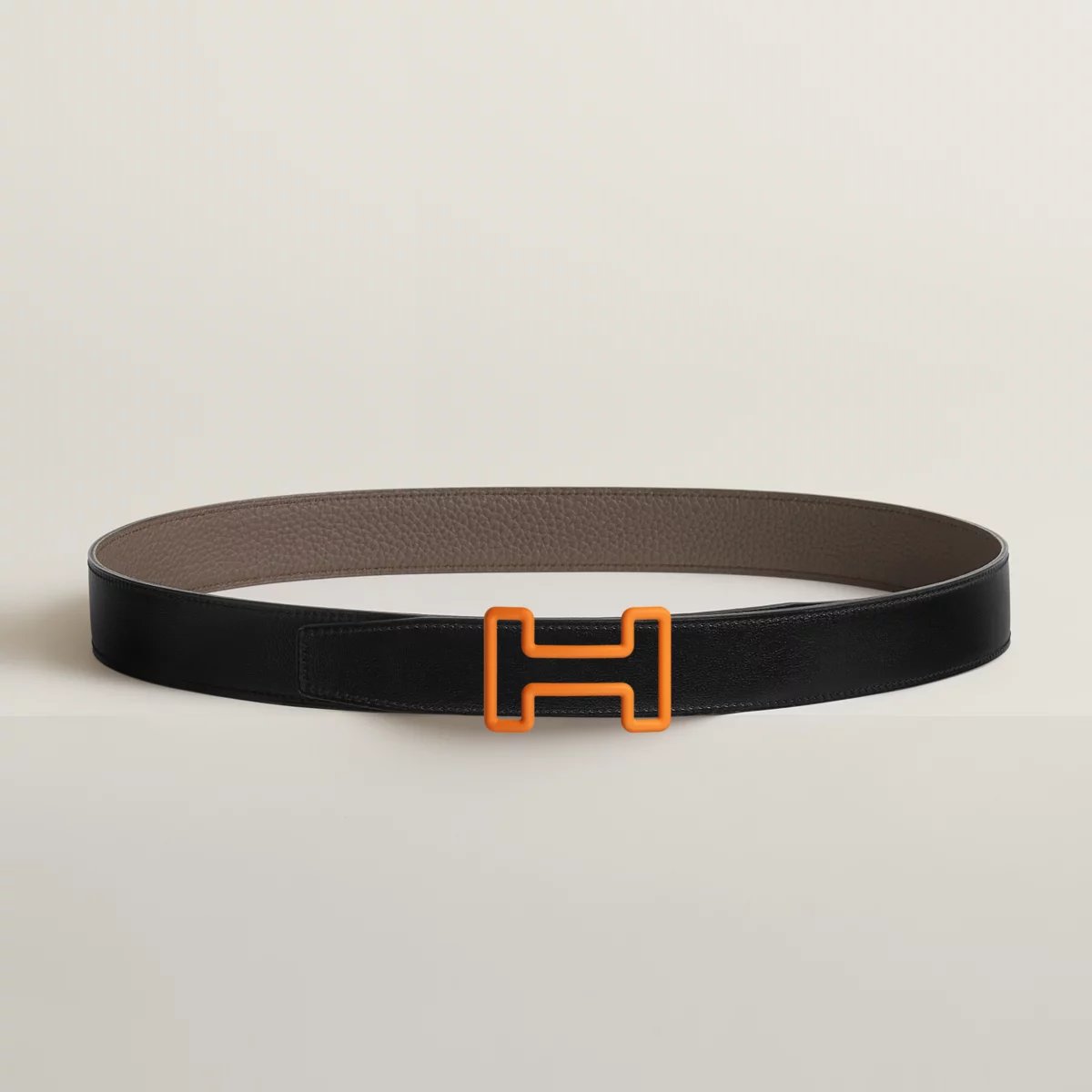 Tonight Color belt buckle & Reversible leather strap 32 mm