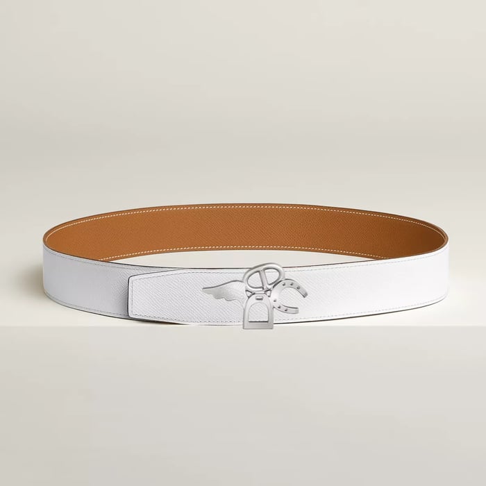 Good Luck Belt Buckle & Reversible Leather Strap 38 MM