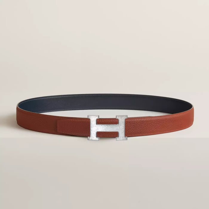 H Martelee 벨트 버클 & 리버서블 가죽 스트랩 32mm