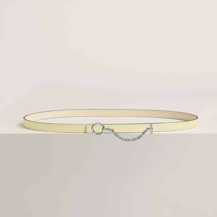 Carrousel Belt Buckle & Reversible Leather Strap 13 MM