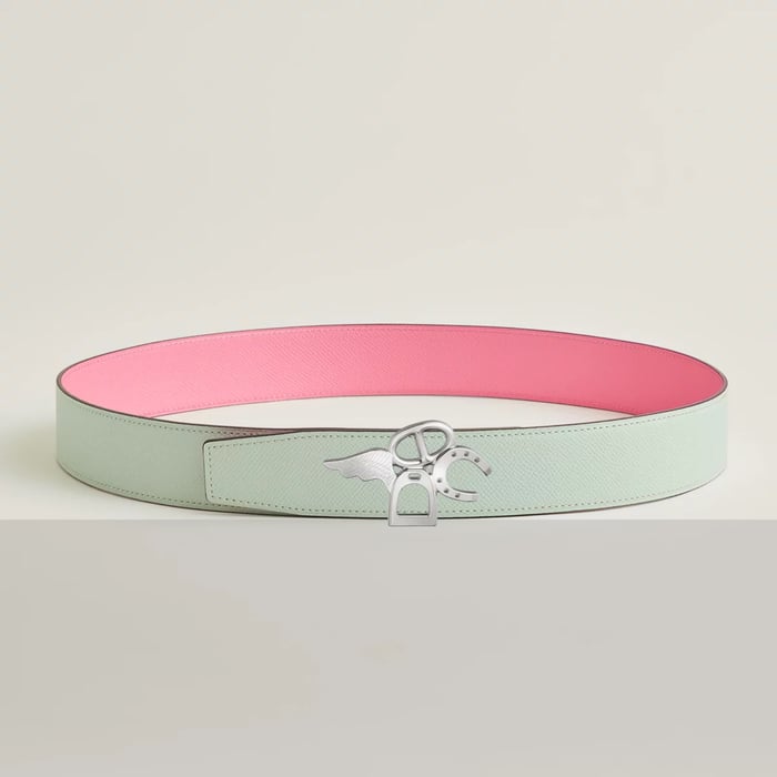 Good Luck Belt Buckle & Reversible Leather Strap 38 MM