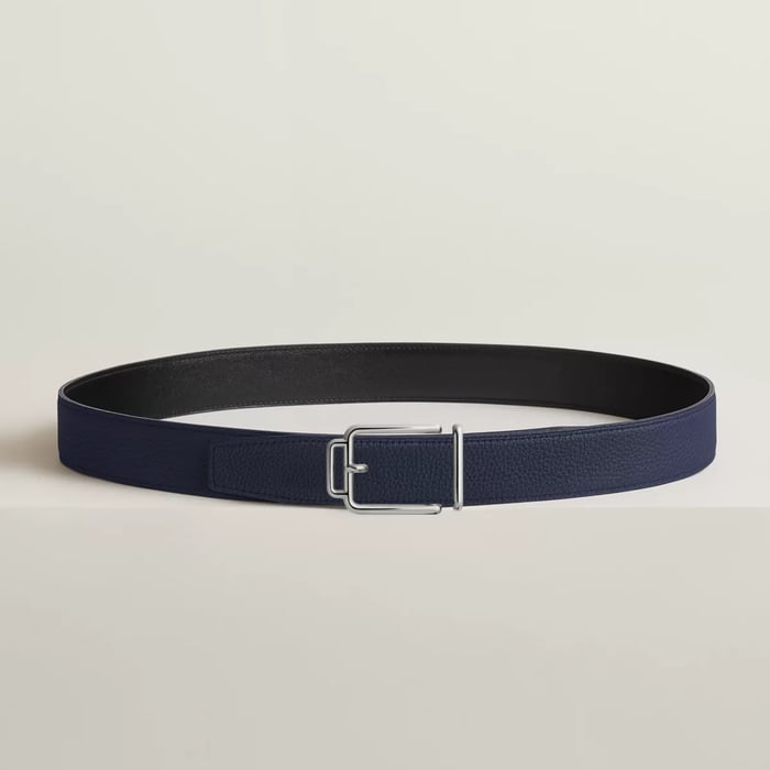 Volte-face Reversible Belt Buckle & Reversible Leather Strap 32 MM