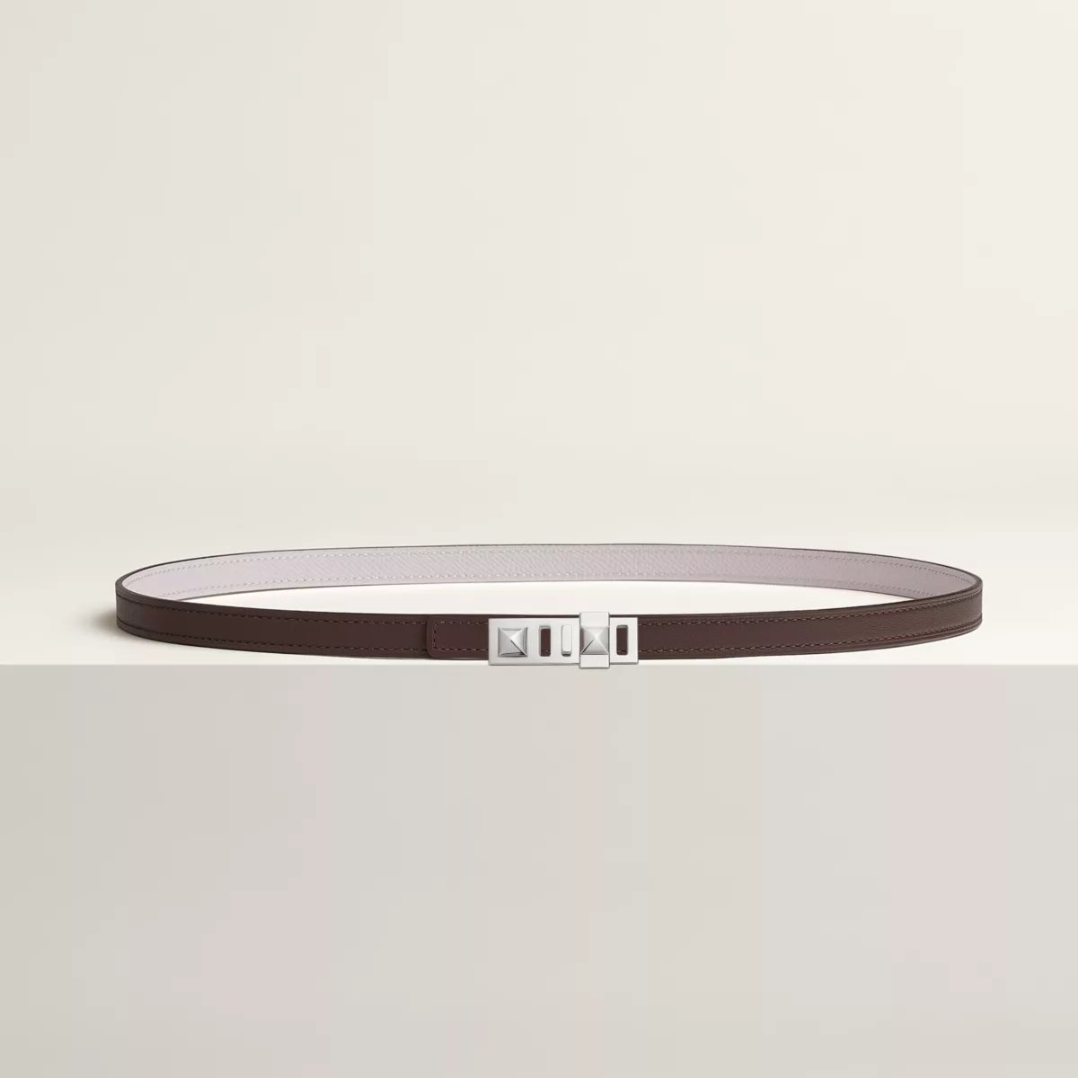 Collier de Chien belt buckle & Reversible leather strap 13 mm