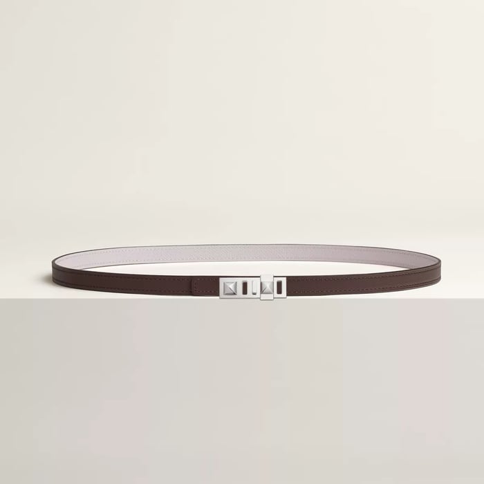 Collier de Chien belt buckle & Reversible leather strap 13 mm