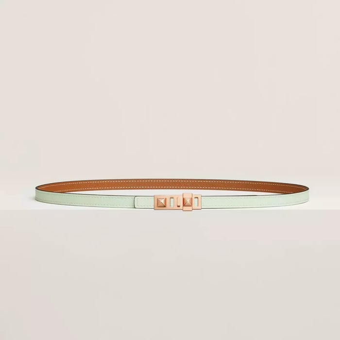Collier de Chien belt buckle & Reversible leather strap 13 mm