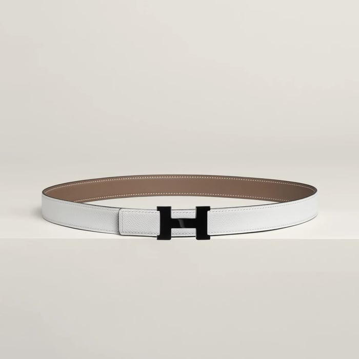 Mini Constance So Black Belt Buckle & Reversible Leather Strap 24 MM