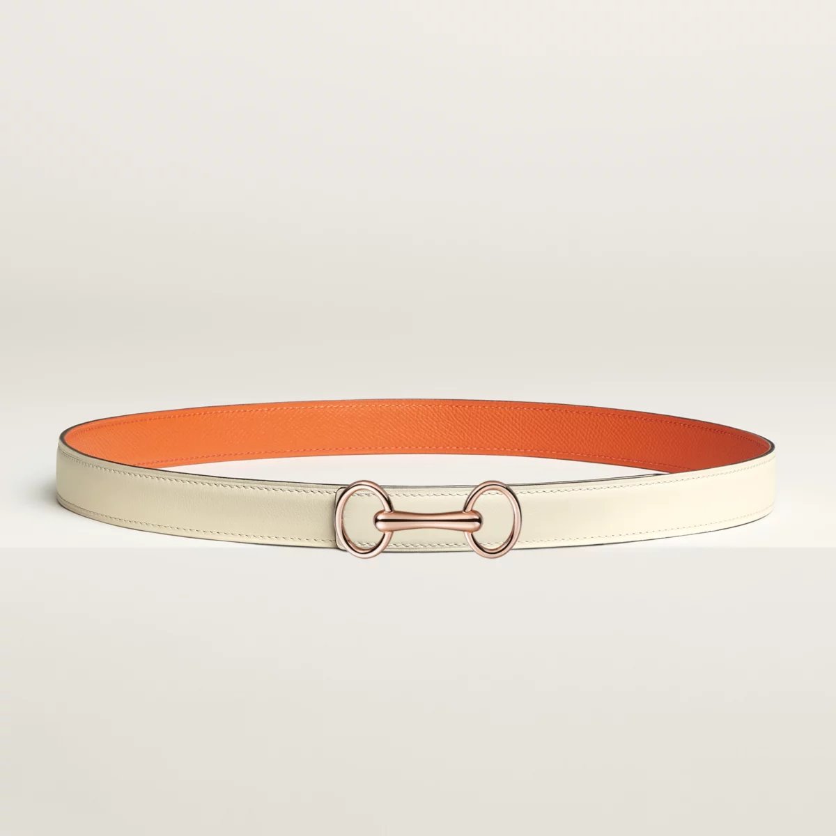 Heritage belt buckle & Reversible leather strap 24 mm