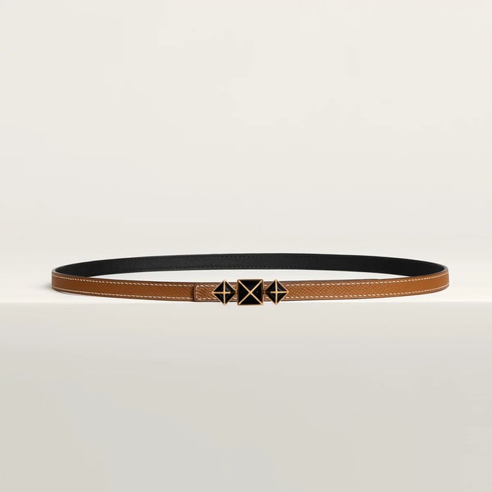 1925 Belt Buckle & Reversible Leather Strap 13 MM