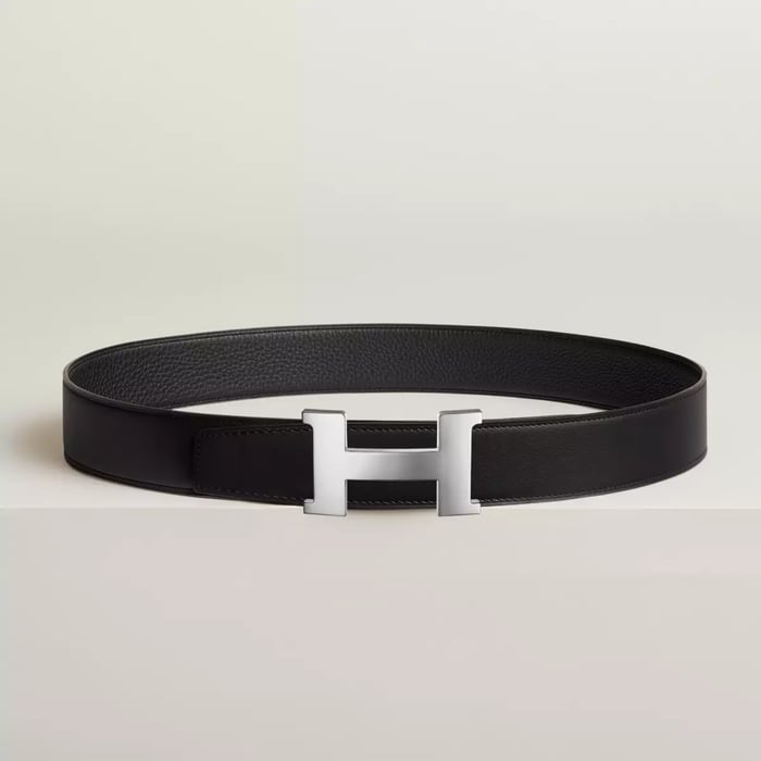 Constance Belt Buckle & Reversible Leather Strap 38 MM