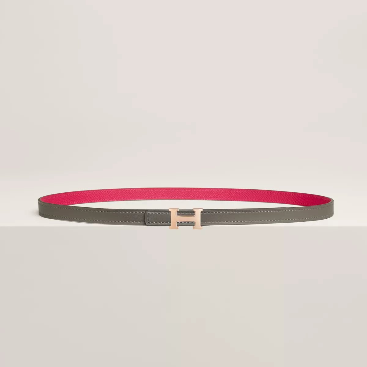 Boucle de ceinture Mini 5382 & Cuir de ceinture réversible 13 mm