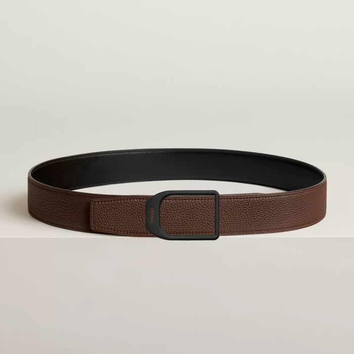 Jockey Belt Buckle & Reversible Leather Strap 38 MM