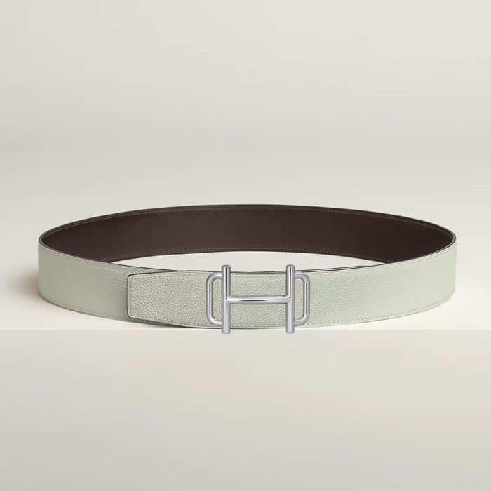 Royal Belt Buckle & Reversible Leather Strap 38 MM