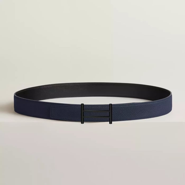 Rider Belt Buckle & Reversible Leather Strap 32 MM