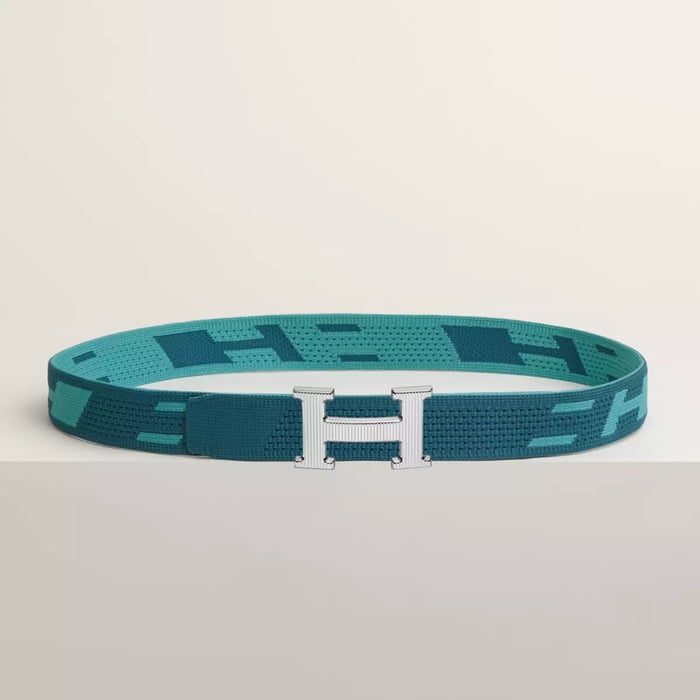 ベルトバックル 《hストリエ》 & ニットベルト 《スプリント》 32 MM