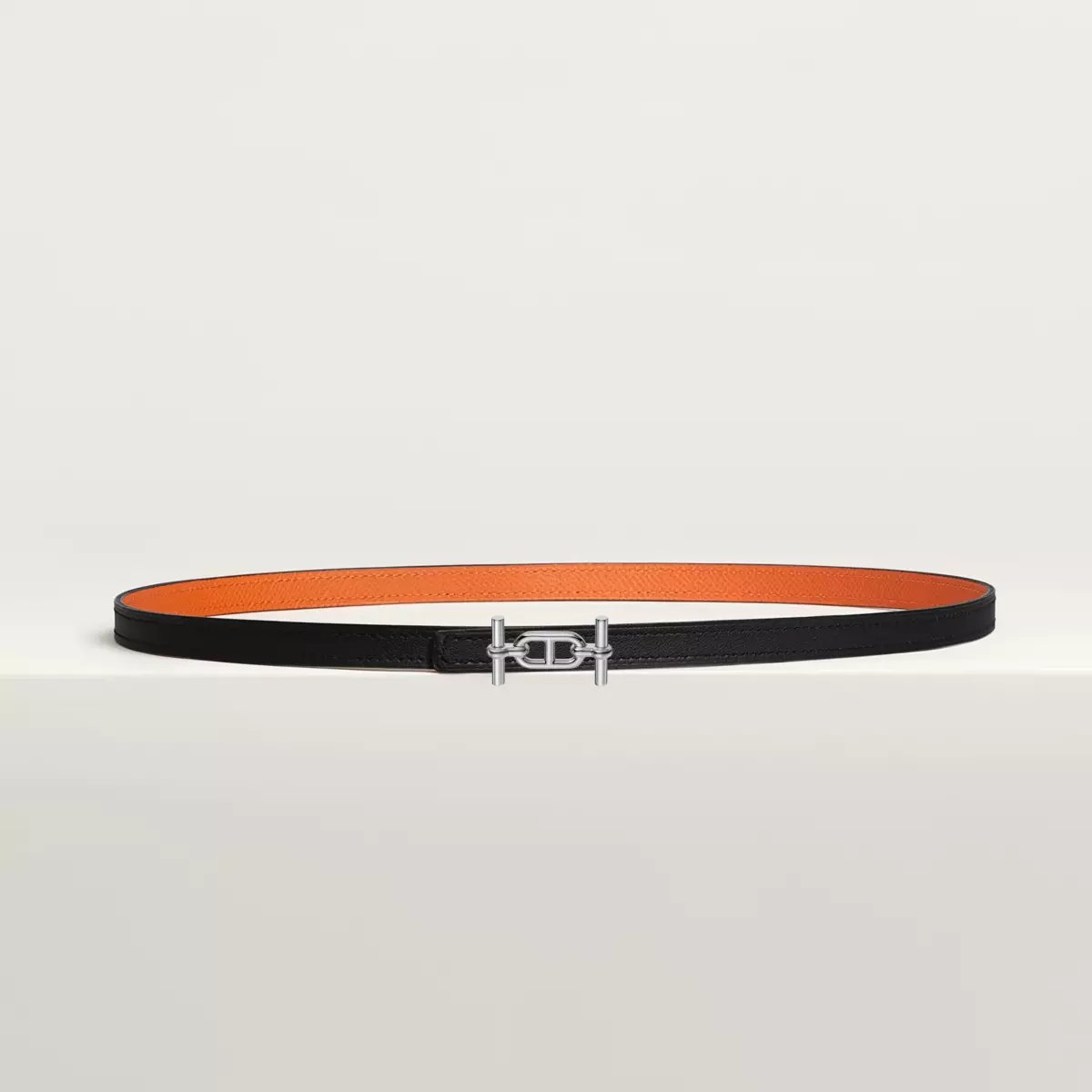 Boucle de ceinture Ancre & Cuir de ceinture réversible 13 mm