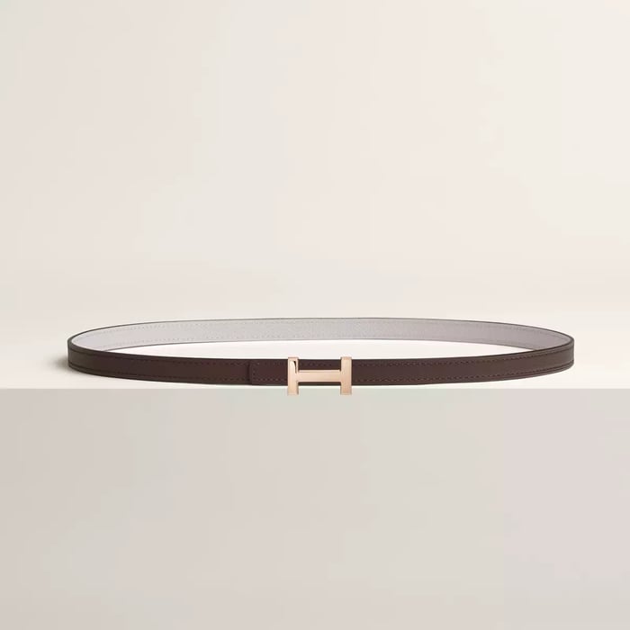 Focus belt buckle & Reversible leather strap 13 mm