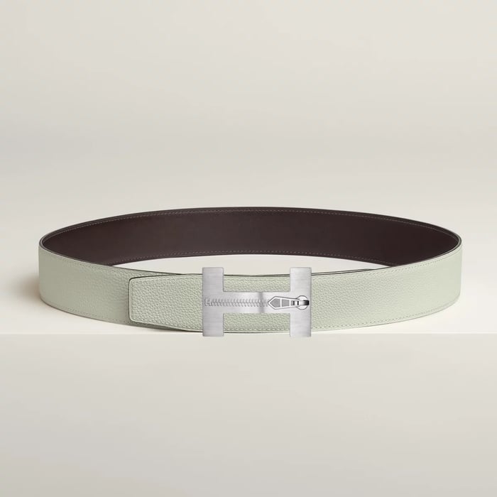 Quizz Ferme-tout Belt Buckle & Reversible Leather Strap 38 MM