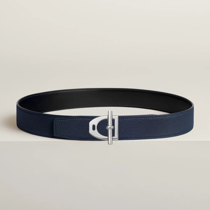 Neo Etrier Belt Buckle & Reversible Leather Strap 38 MM