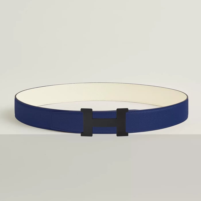Boucle de ceinture Constance & Cuir de ceinture réversible 38 mm