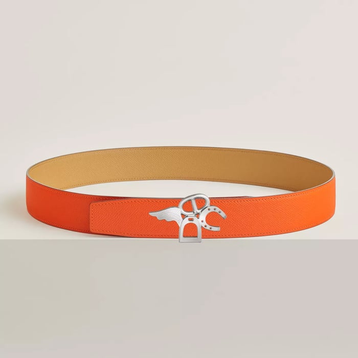 Good Luck Belt Buckle & Reversible Leather Strap 38 MM