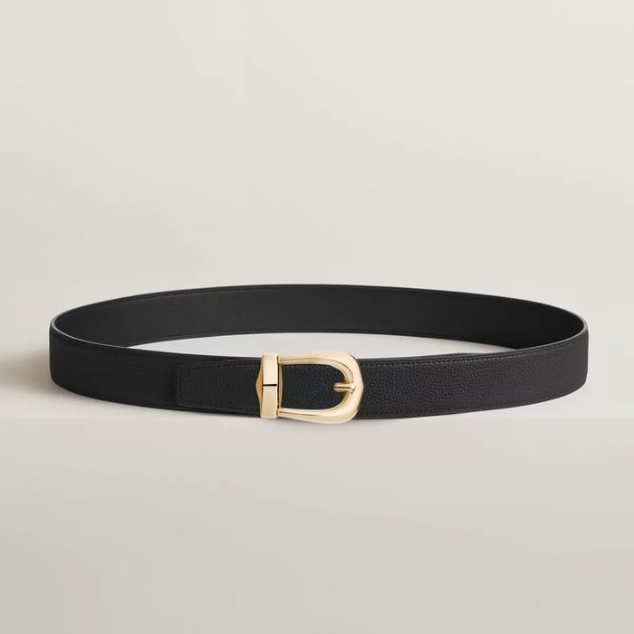 Boucle De Ceinture Bride d'Apparat & Cuir De Ceinture Réversible 32 MM