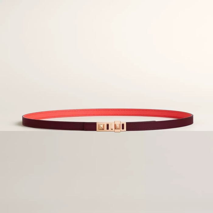 Boucle de ceinture Collier de Chien & Cuir de ceinture réversible 13 mm