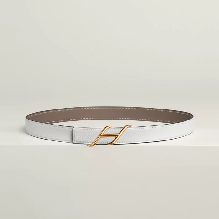 Hdn Belt Buckle & Reversible Leather Strap 24 MM
