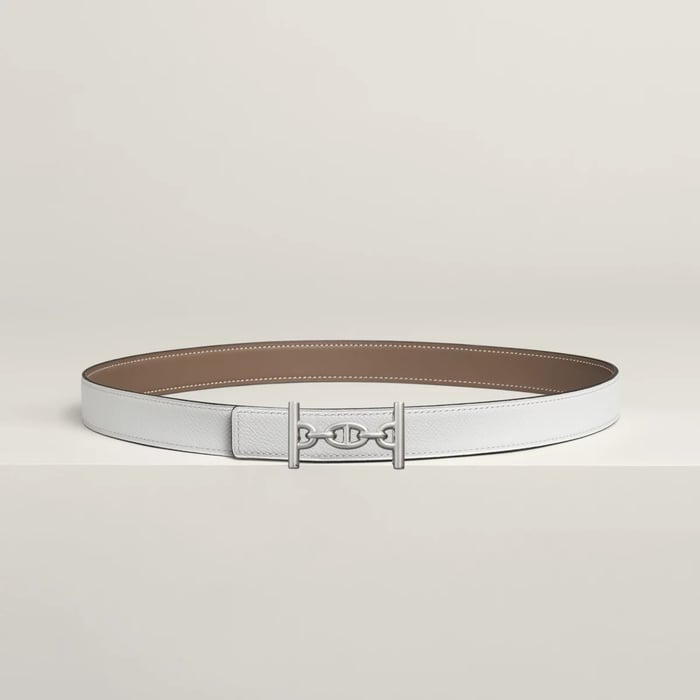 Lagune Belt Buckle & Reversible Leather Strap 24 MM