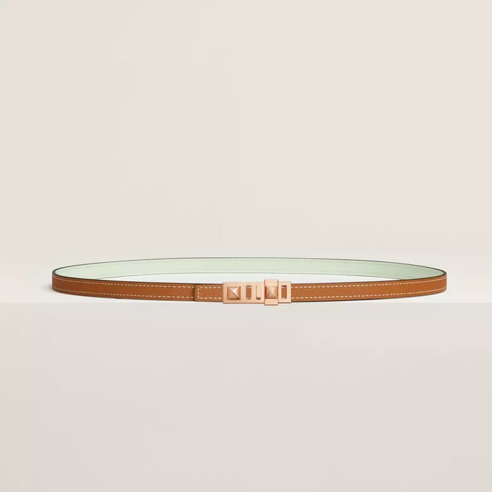 Collier De Chien Belt Buckle & Reversible Leather Strap 13 MM