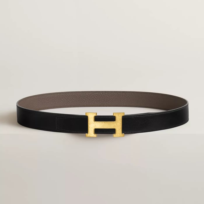 ベルトバックル 《H》 マルトレ & レザーベルト（キット） 32