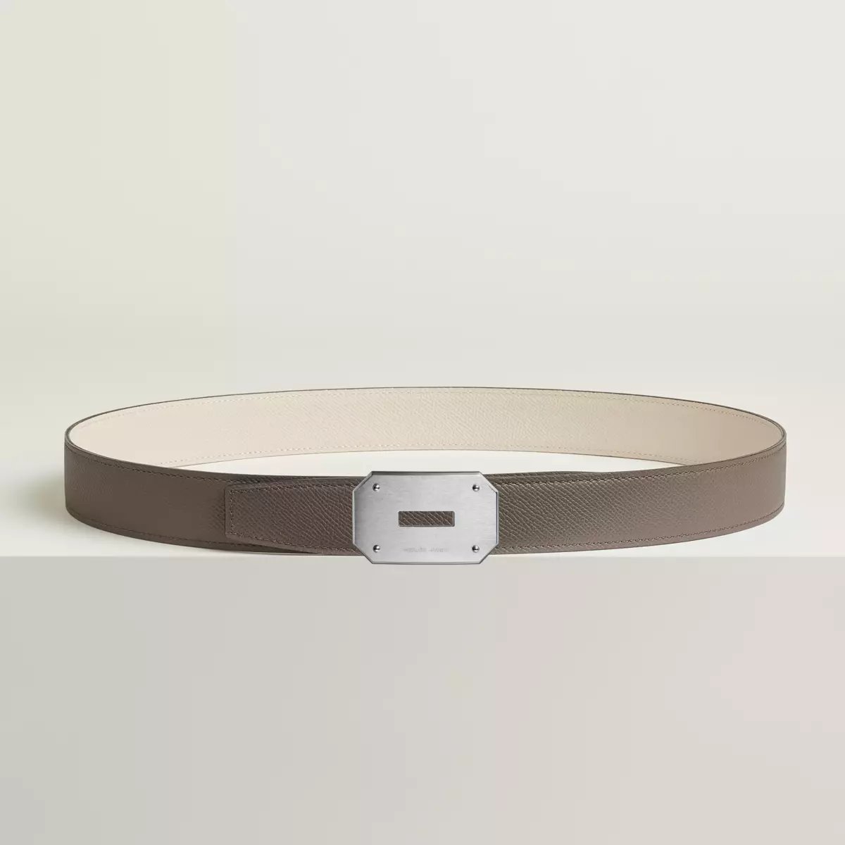 Neo belt buckle & Reversible leather strap 32 mm