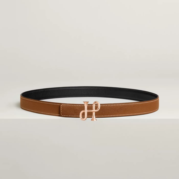 Cor Baroque Belt Buckle & Reversible Leather Strap 24 MM