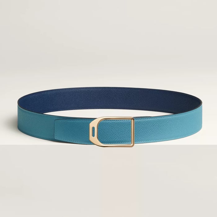 Jockey Belt Buckle & Reversible Leather Strap 38 MM