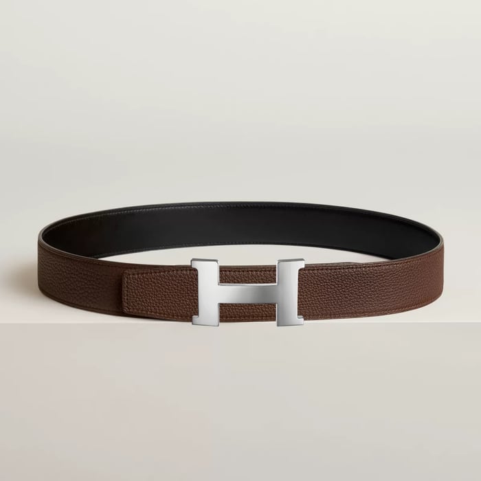 Constance Belt Buckle & Reversible Leather Strap 38 MM
