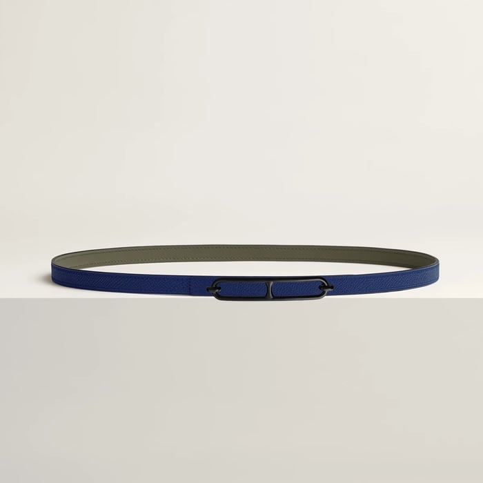 Roulis Belt Buckle & Reversible Leather Strap 13 MM