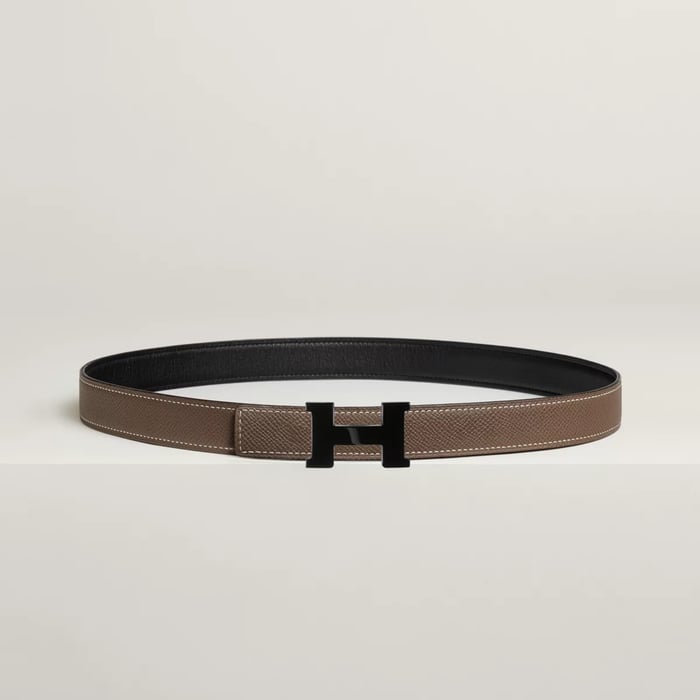 Mini Constance So Black Belt Buckle & Reversible Leather Strap 24 MM