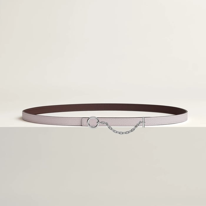 Carrousel Belt Buckle & Reversible Leather Strap 13 MM