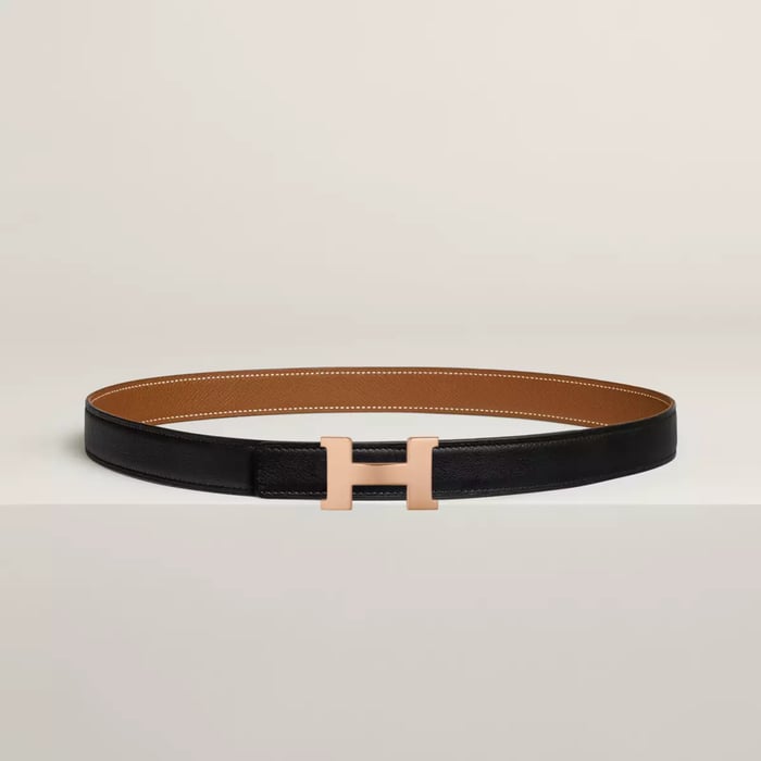 Mini Constance Belt Buckle & Reversible Leather Strap 24 MM