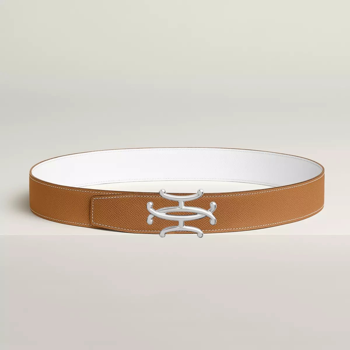 Neo Lift belt buckle & Reversible leather strap 38 mm