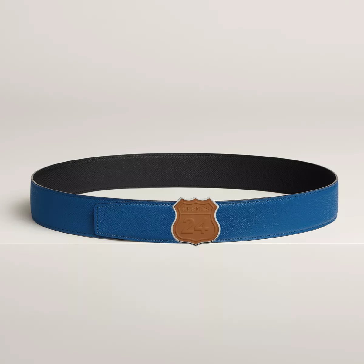 On the Road 벨트 버클 & 리버서블 가죽 스트랩 38mm