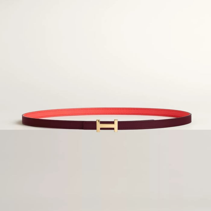 Focus belt buckle & Reversible leather strap 13 mm