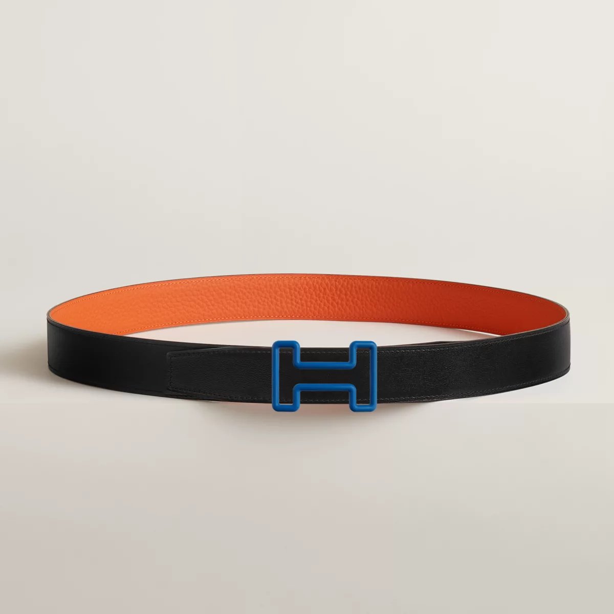Tonight Color belt buckle & Reversible leather strap 32 mm