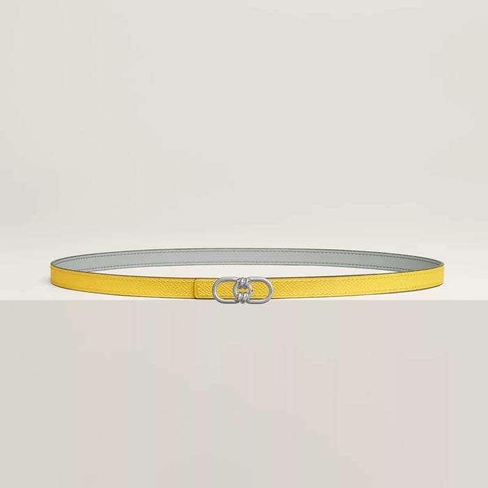 Plaisance Belt Buckle & Reversible Leather Strap 13 MM