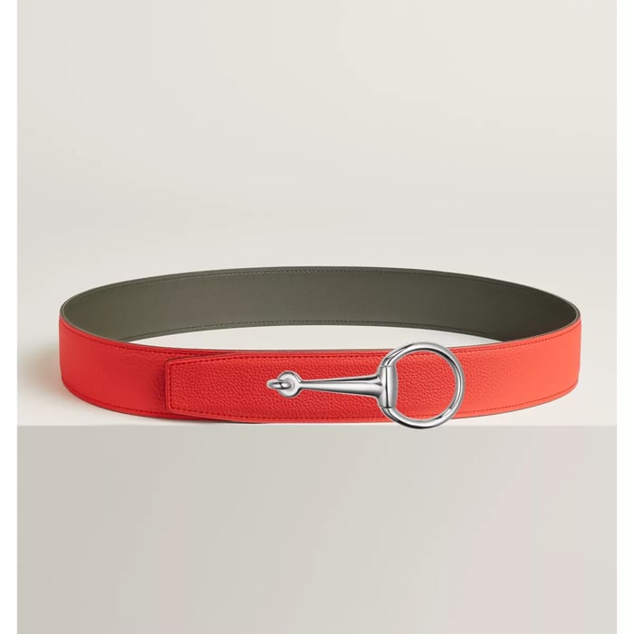 Casaque Belt Buckle & Reversible Leather Strap 38 MM